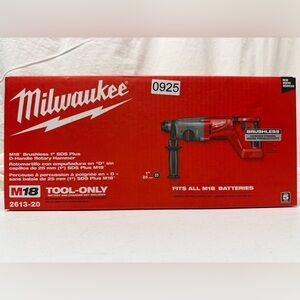 Milwaukee 2613-20 18V Cordless 1" SDS Plus D-Handle Rotary Hammer Tool Only